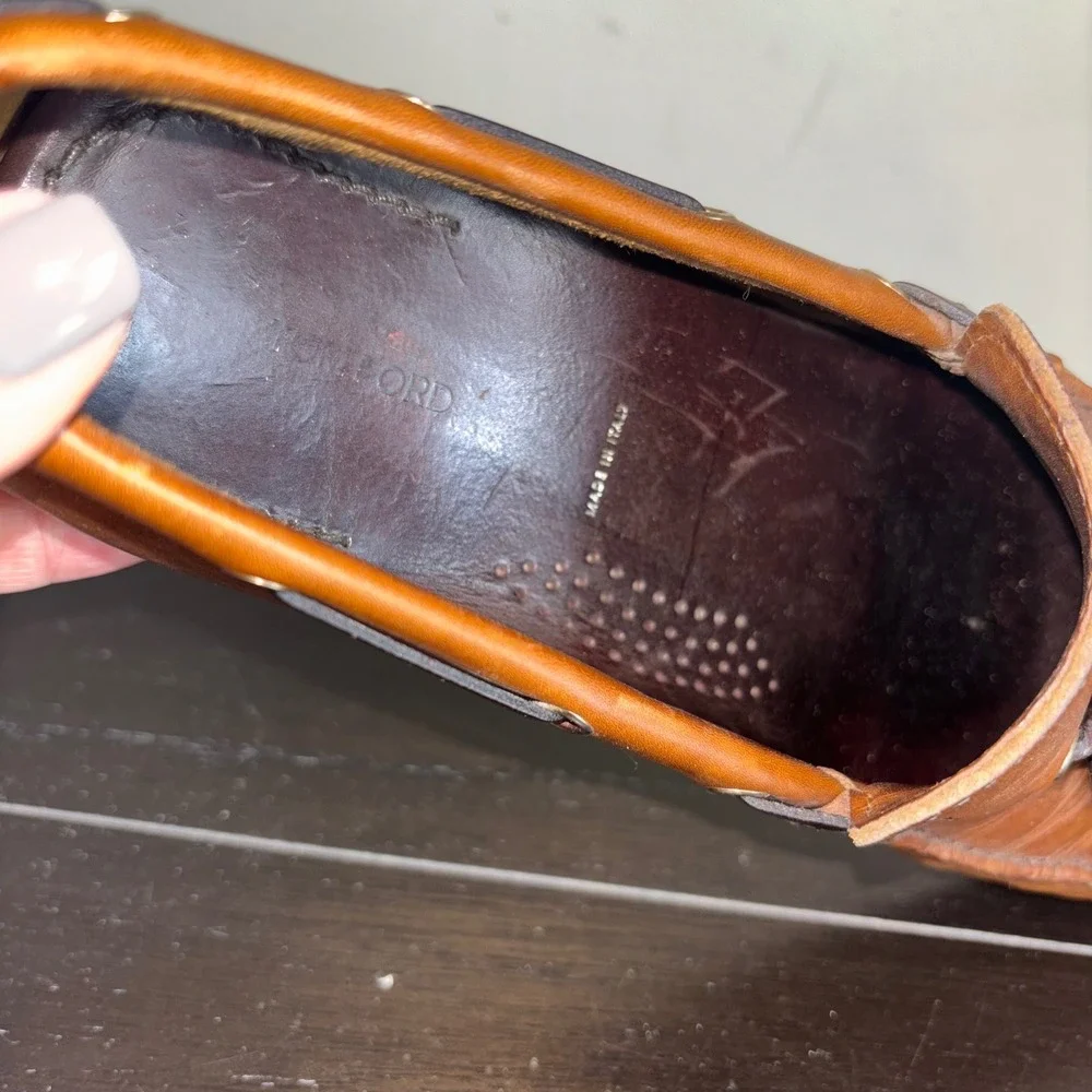 Tom Ford | Italian‎ | Brown Leather Tassled Loafers | 10 US, 9 UK, 43 EU